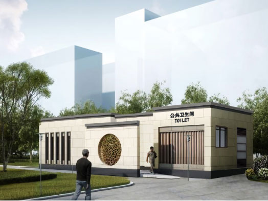 尖峰镇豪华组装型移动厕所