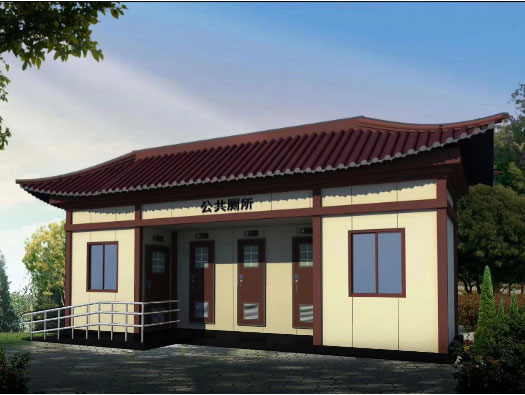 尖峰镇人文历史型移动厕所